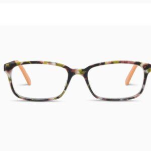Peepers Memphis Blue Light Blocking Reading Glasses in Olive Botanica